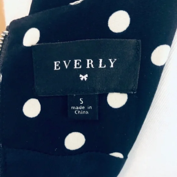 Polka Dot Dress by Everly - Picture 2 of 10